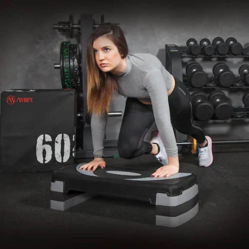 AMILA Aerobic Stepper με Ρυθμιζόμενο Ύψος