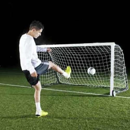 AMILA Δίχτυα Εστίας Ποδοσφαίρου 500x100x200cm Σετ 2τμχ