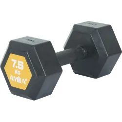 AMILA Βαράκι Εξάγωνο Λαστιχένιο 1 x 7.5kg