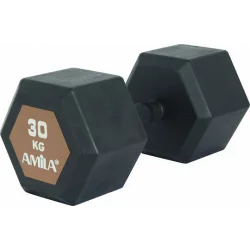 AMILA Βαράκι Εξάγωνο Λαστιχένιο 1 x 30kg