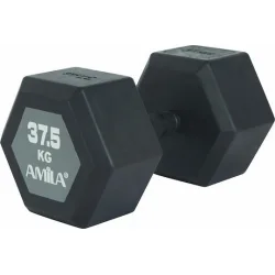 AMILA Βαράκι Εξάγωνο Λαστιχένιο 1 x 37.5kg