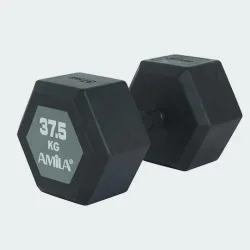 AMILA Βαράκι Εξάγωνο Λαστιχένιο 1 x 37.5kg