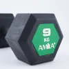 AMILA Βαράκι Εξάγωνο Λαστιχένιο 1 x 9kg