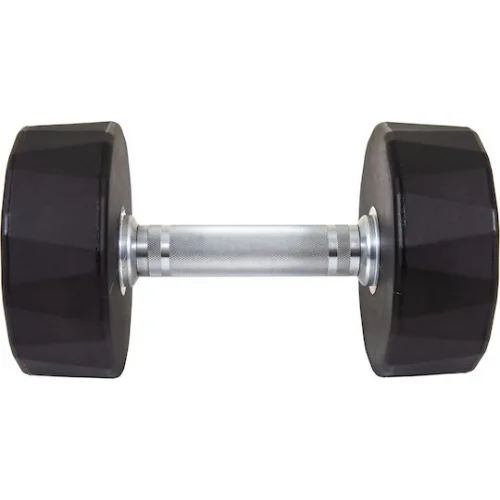 AMILA Polygon Series Βαράκι Δεκάγωνο Λαστιχένιο 1 x 12.5kg