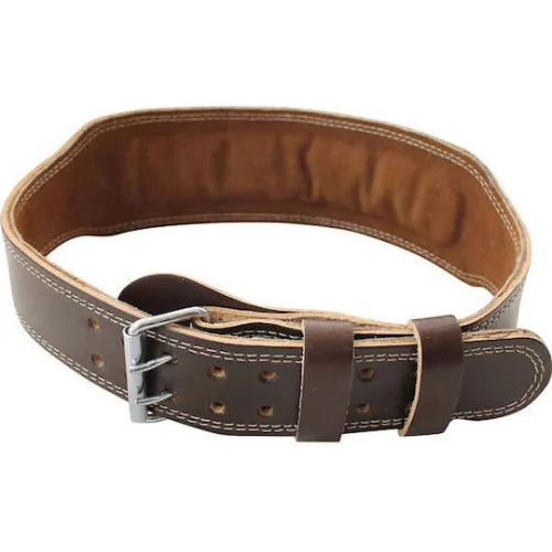 AMILA Ζώνη Μέσης Άρσης Βαρών Δερμάτινη L