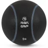 AMILA Μπάλα Medicine 19cm , 9kg σε Μαύρο Χρώμα