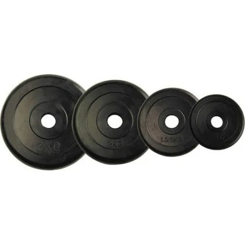 AMILA Δίσκος Λαστιχένιος 1 x 10kg Φ28mm