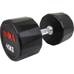 AMILA Polygon Series Βαράκι Λαστιχένιο 1 x 45kg