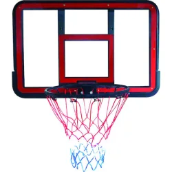AMILA Μπασκέτα με Ταμπλό 111x76εκ. και Διχτάκι