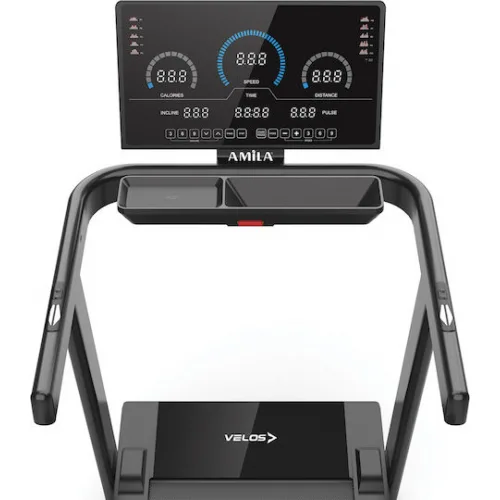 AMILA Velos F300PI Ηλεκτρικός Αναδιπλούμενος Διάδρομος Γυμναστικής 3hp για Χρήστη έως 130kg