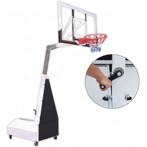 AMILA Double Curls Μπασκέτα με Βάση και Ρυθμιζόμενο Ύψος 260-305εκ.