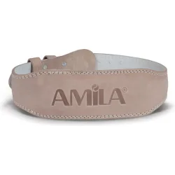 AMILA Ζώνη Μέσης Άρσης Βαρών Δερμάτινη
