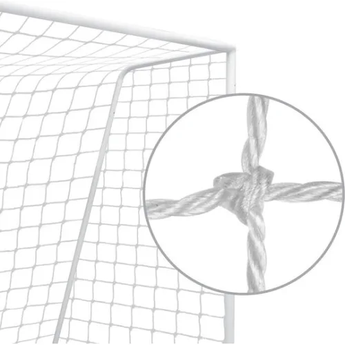 AMILA Δίχτυα Εστίας Ποδοσφαίρου 500x100x200cm Σετ 2τμχ