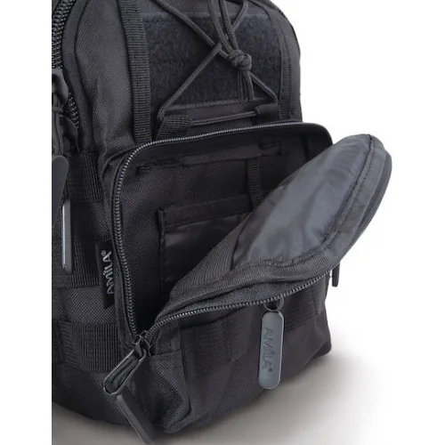 AMILA TACTICAL Στρατιωτικό Τσαντάκι Στήθους Μαύρο 7lt