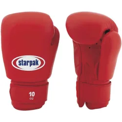 AMILA Γάντια Πυγμαχίας Δερμάτινα για Αγώνα Κόκκινα