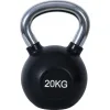 AMILA Kettlebell από Λάστιχο 20kg Μαύρο
