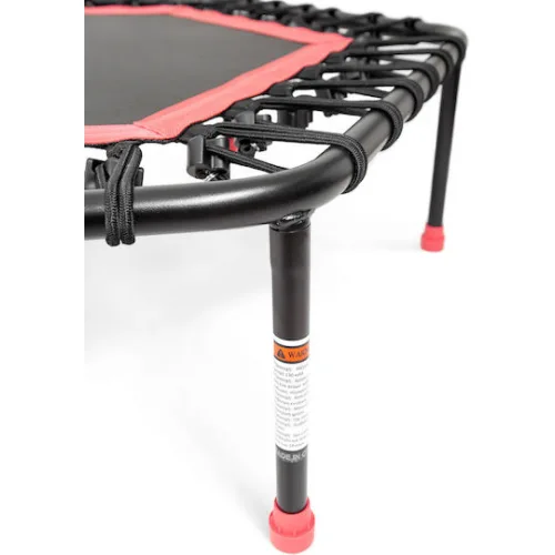 AMILA Τραμπολίνο Γυμναστικής Διαμέτρου 111.5εκ. με Λαβή Ροζ