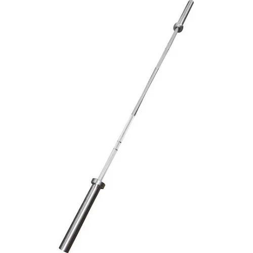 AMILA Ίσια Μπάρα Ολυμπιακού Τύπου Φ50 15kg Μήκους 220cm χωρίς Κολάρα