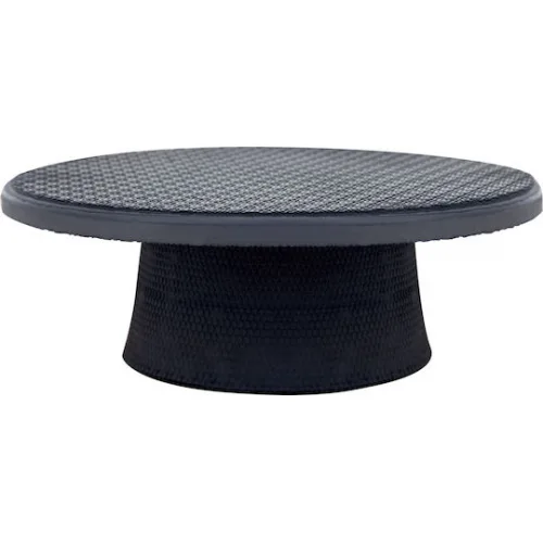AMILA Circle Wobble Board Δίσκος Ισορροπίας Μαύρος με Διάμετρο 38.5cm