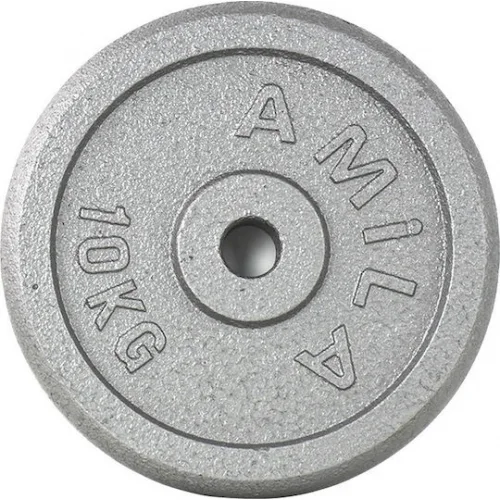 AMILA Δίσκος Μεταλλικός 1 x 10kg Φ28mm
