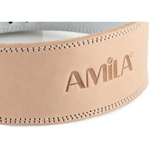 AMILA Ζώνη Μέσης Άρσης Βαρών Δερμάτινη XL