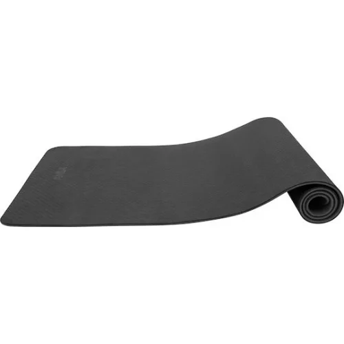 AMILA Στρώμα Γυμναστικής Yoga/Pilates Μαύρο (173x60x0.8cm)