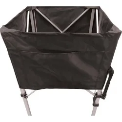 AMILA Καλάθι Μεταφοράς Μπαλών σε Μαύρο Χρώμα