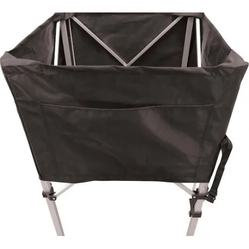 AMILA Καλάθι Μεταφοράς Μπαλών σε Μαύρο Χρώμα