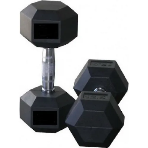 AMILA Βαράκι Εξάγωνο Λαστιχένιο 1 x 32.50kg