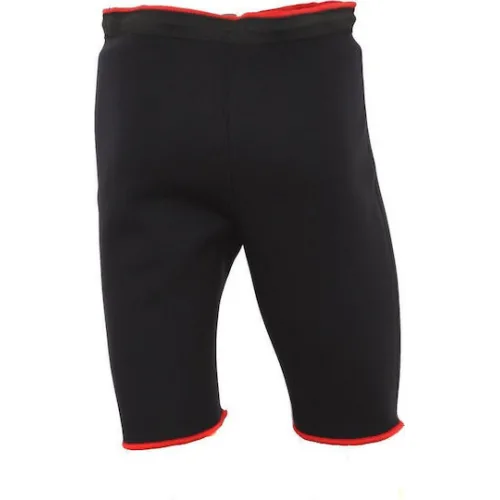 AMILA Βερμούδα Εφίδρωσης & Αδυνατίσματος 54cm Μαύρο / Μπλε