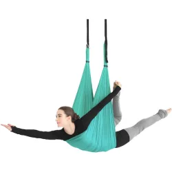 AMILA Πανί Aerial Yoga 2.8x5μ. Πράσινο