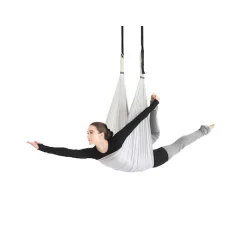 AMILA Πανί Aerial Yoga 2.8x5μ. Γκρι