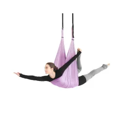 AMILA Πανί Aerial Yoga 2.8x5μ. Μωβ