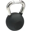 AMILA Kettlebell από Λάστιχο 24kg Ασημί