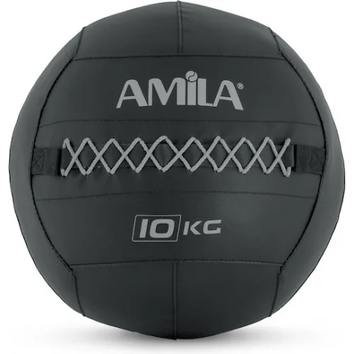 AMILA Μπάλα Wall 35cm , 10kg σε Μαύρο Χρώμα
