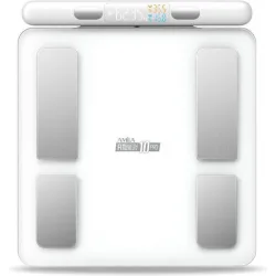 AMILA Fitbody 10 Pro Smart Ζυγαριά 180kg με Λιπομετρητή & Bluetooth Λευκή