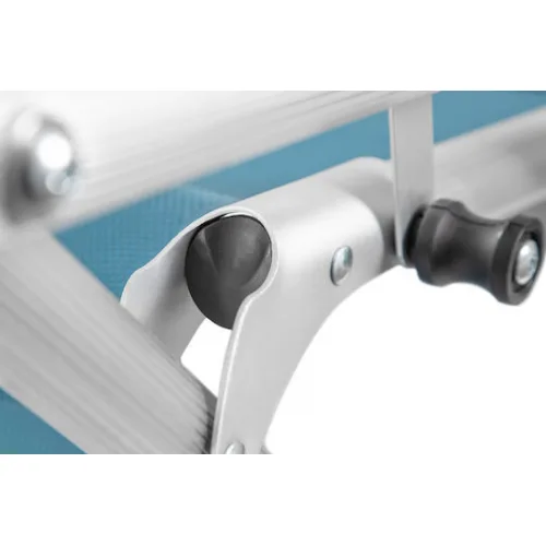 Escape Καρεκλάκι Παραλίας Αλουμινίου με Ψηλή Πλάτη Μπλε 53x68x68εκ.