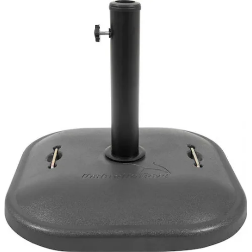 Escape Βάση Ομπρέλας από Τσιμέντο σε Γκρι Χρώμα 49x49x9cm