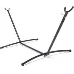 Μονή Αιώρα Αμερικάνικου Στυλ Βάση Αιώρας από Μέταλλο σε Μαύρο Χρώμα