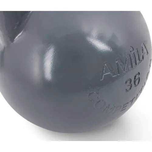 AMILA Kettlebell από Μαντέμι 36kg Ασημί