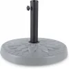 AMILA Βάση Ομπρέλας από Τσιμέντο Γκρι 8x29cm