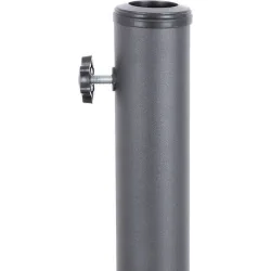 AMILA Βάση Ομπρέλας από Τσιμέντο Γκρι 8x29cm