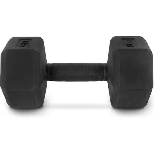 AMILA Βαράκι Εξάγωνο Λαστιχένιο 1 x 10kg