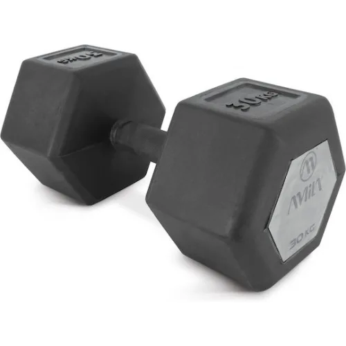 AMILA Βαράκι Εξάγωνο Λαστιχένιο 1 x 30kg