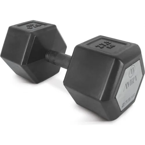 AMILA Βαράκι Εξάγωνο Λαστιχένιο 1 x 27.5kg