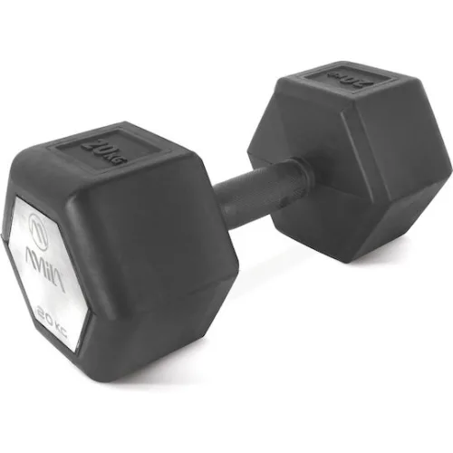 AMILA Βαράκι Εξάγωνο Λαστιχένιο 1 x 20kg