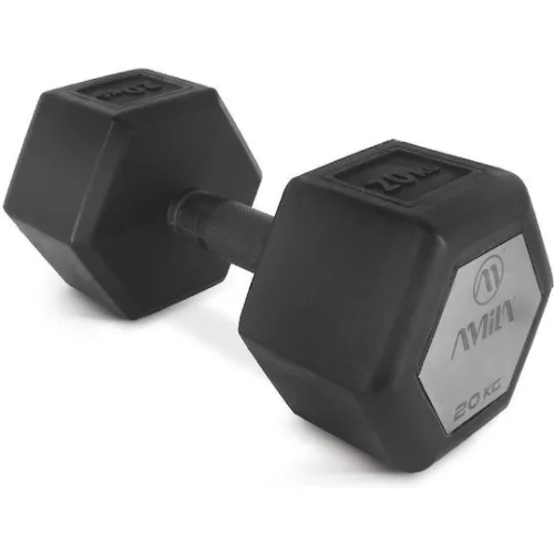 AMILA Βαράκι Εξάγωνο Λαστιχένιο 1 x 20kg