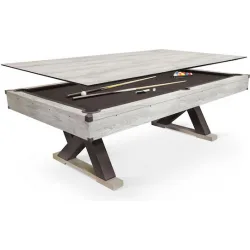 AMILA Τραπέζι Μπιλιάρδου Αμερικάνικο Μ213xΠ118cm