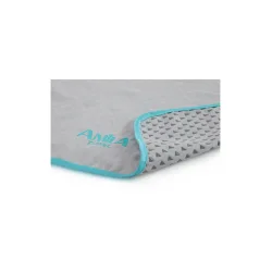 AMILA Πετσέτα Γυμναστηρίου με Μικροΐνες Γκρι