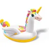 Intex Παιδικό Φουσκωτό Ride On Θαλάσσης Unicorn με Χειρολαβές Λευκό 201εκ. Intex Παιδικό Φουσκωτό Ride On Θαλάσσης Unicorn με Χειρολαβές Λευκό 201εκ.